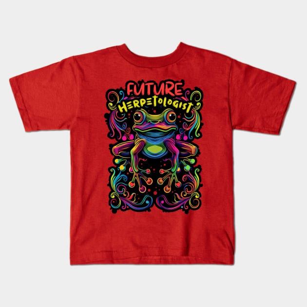 Future herpetologist Kids T-Shirt by TreehouseDesigns